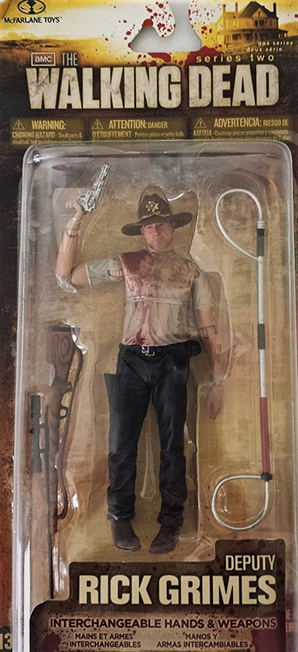 AMC The Walking Dead Series 2 Deputy Rick Grimes Action Figure McFarlane  Toys