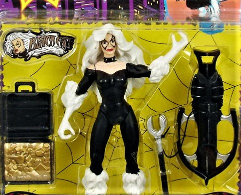 Spider-Man Spider-Wars Black Cat Action Figure Animated Series