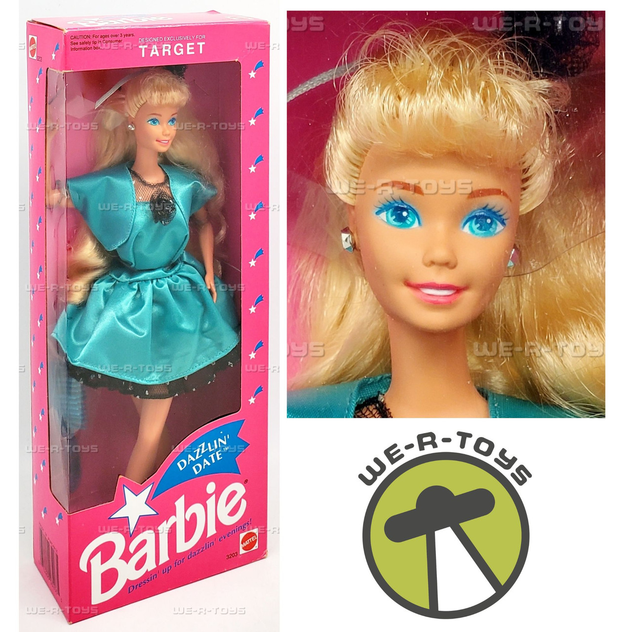 Barbie Dazzlin' Date Doll Target Exclusive 1992 Mattel 3203