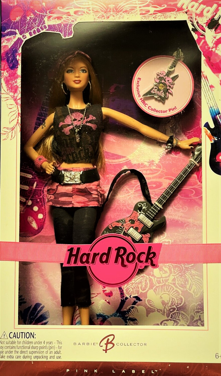 Hard Rock Barbie(バービー) #4 Brunette Exclusive ドール 人形