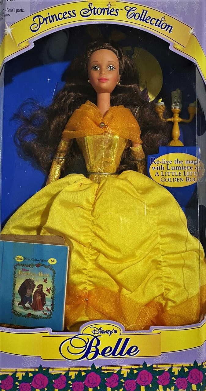 Disney Princess Stories Collection Belle Doll 1997 Mattel 18193