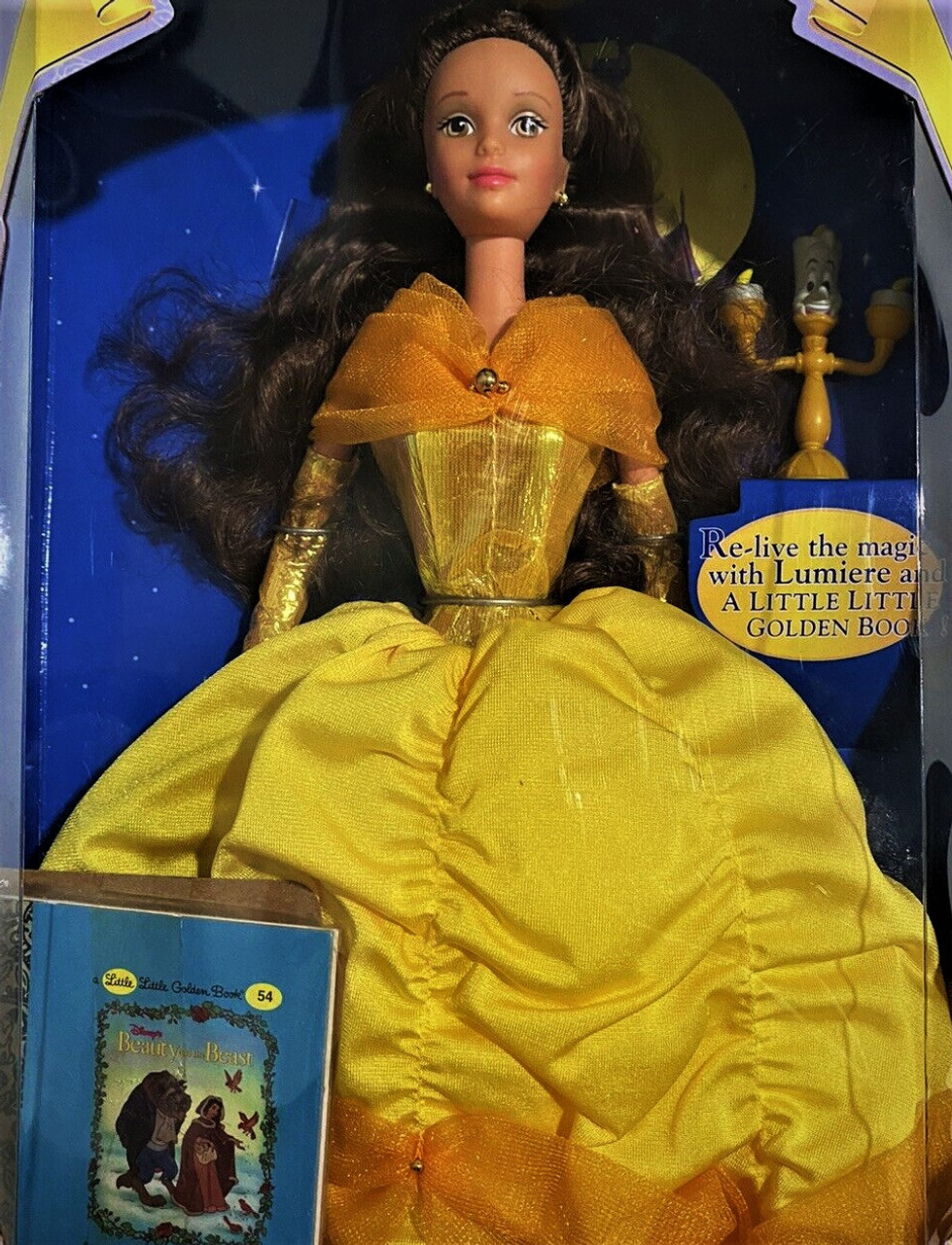 Disney Princess Stories Collection Belle Doll 1997 Mattel 18193
