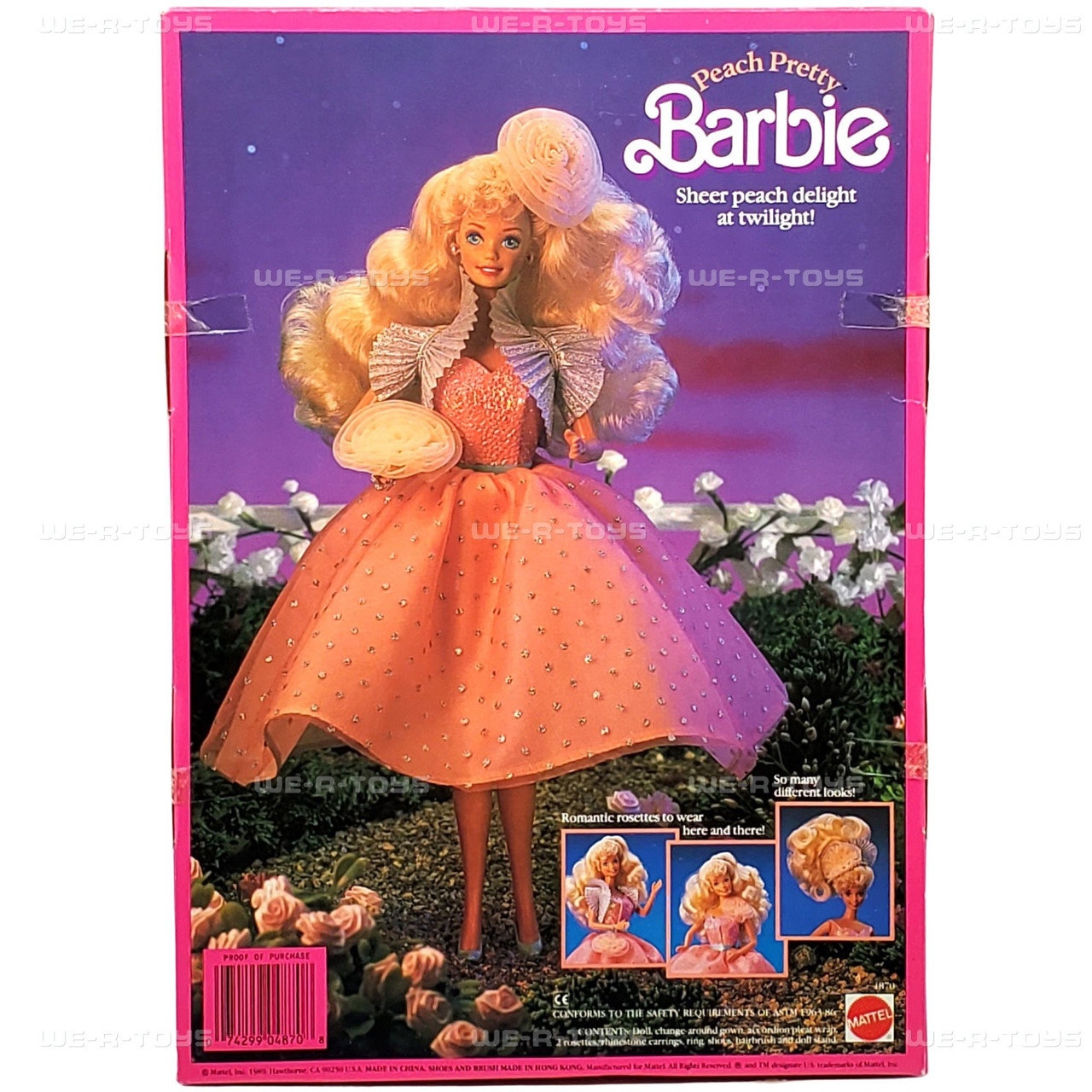 Barbie Peach Pretty Special Limited Edition Doll 1989 Mattel
