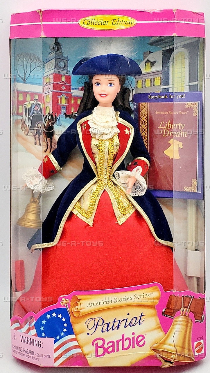 Patriot Barbie American Stories Series Collector Edition Doll 1996