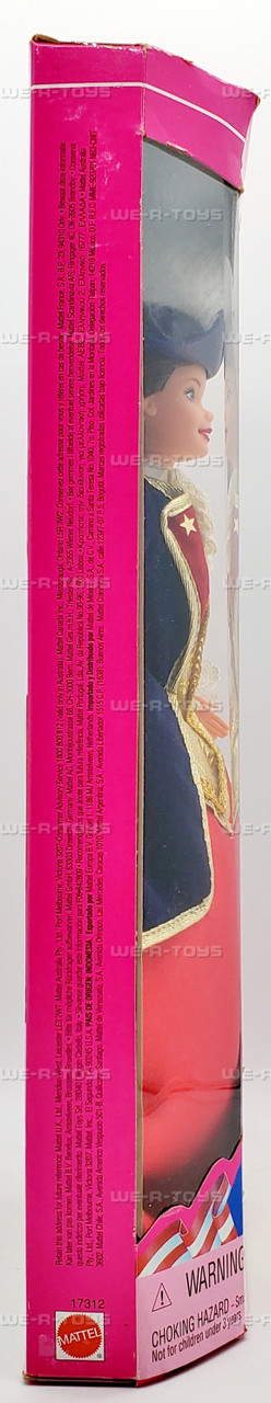 Patriot Barbie American Stories Series Collector Edition Doll 1996