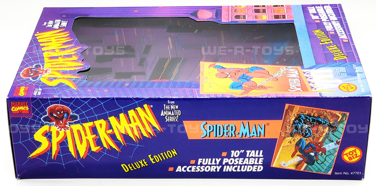 Spider-Man The New Animated Series Deluxe Edition 10 Inch Action