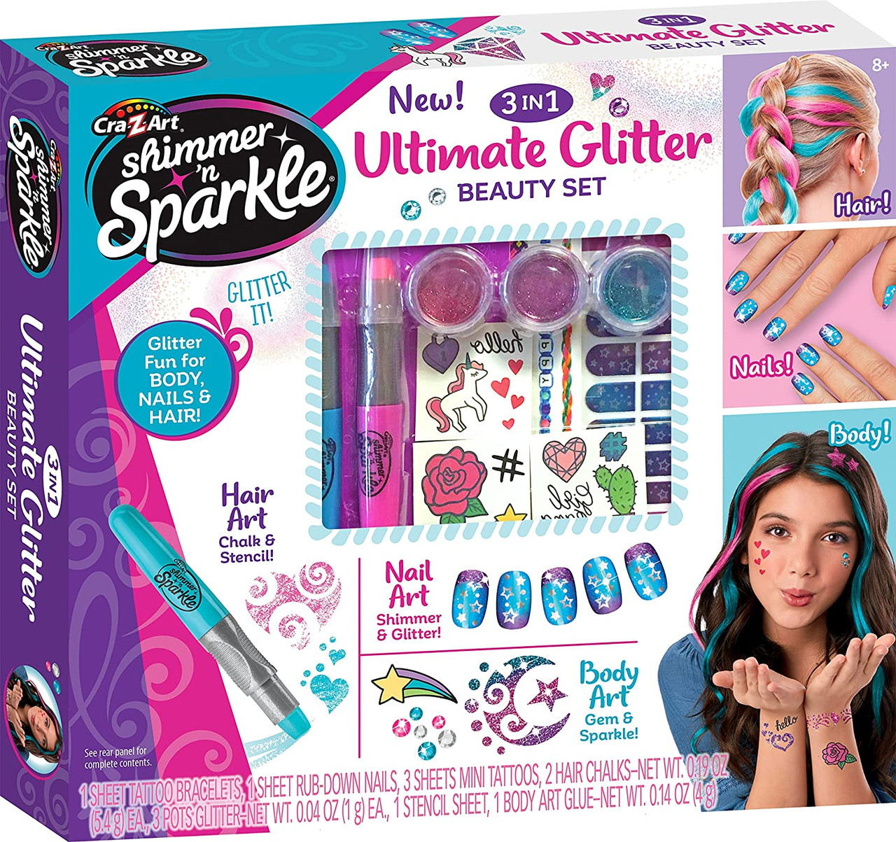 CRA-Z-Art Shimmer 'N Sparkle 2-in-1 Spin & Bead Friendship Studio Bracelet  Maker - We-R-Toys