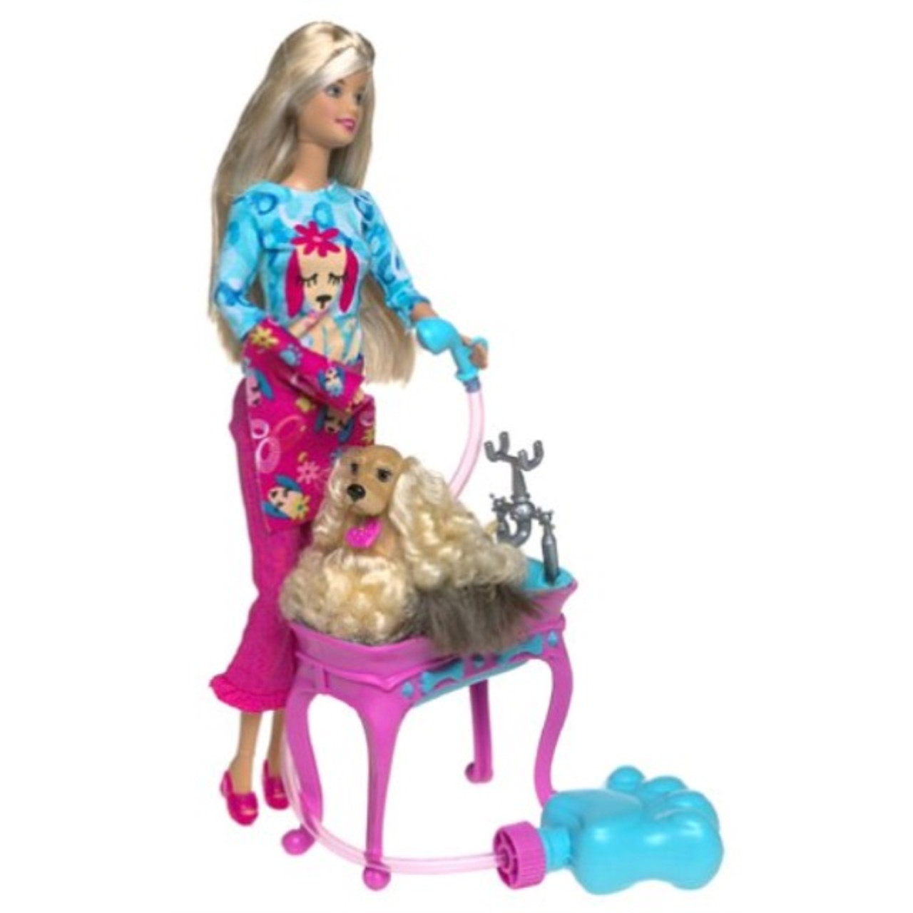 Barbie Stylin' Pup Doll and Puppy 2002 Mattel 56684 - We-R-Toys