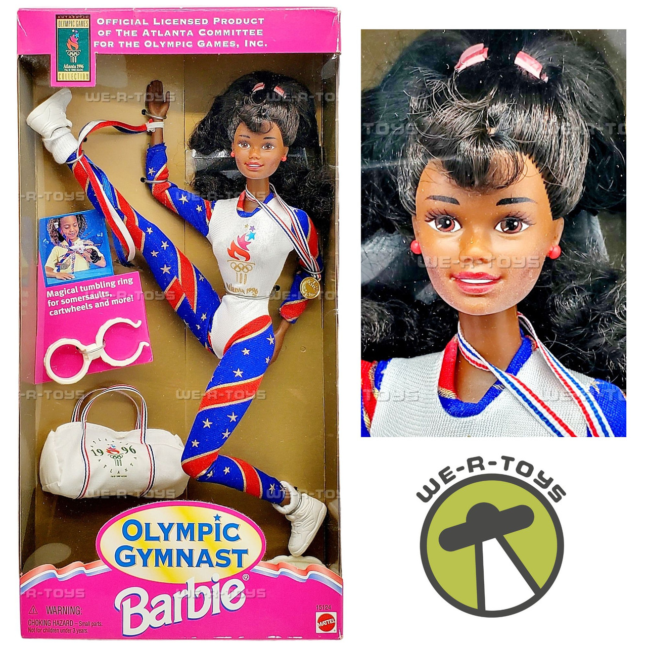 Barbie アトランタオリンピック Mattel 1996 Barbie Olympic Gymnast Atlanta Articulated Doll
