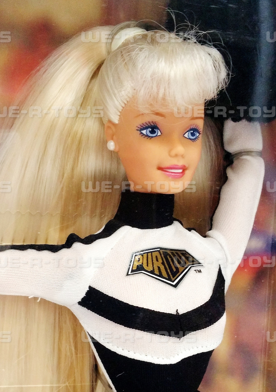 Purdue University Cheerleader Special Edition Barbie Doll 1996