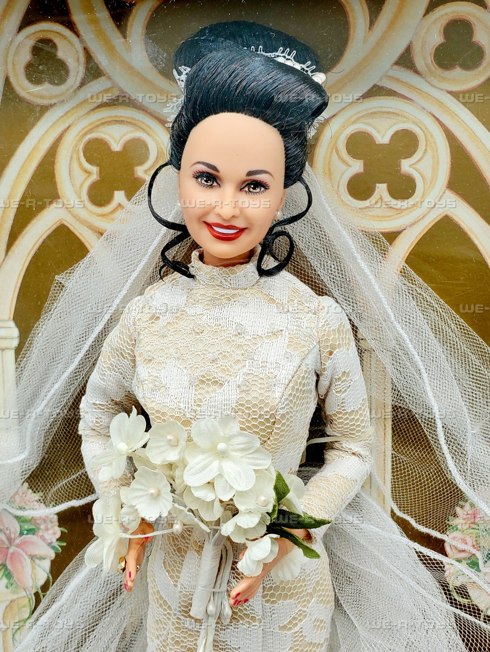 Erica Kane All My Children Champagne Lace Wedding Doll 1999 Mattel