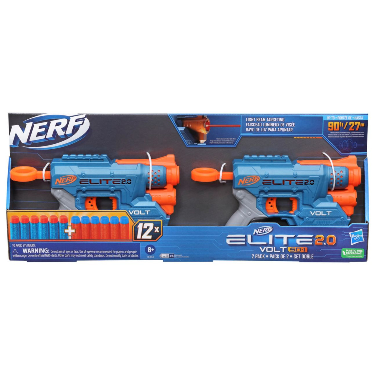 Nerf Elite 2.0 Volt SD-1 Dart Blaster 2-Pack - We-R-Toys