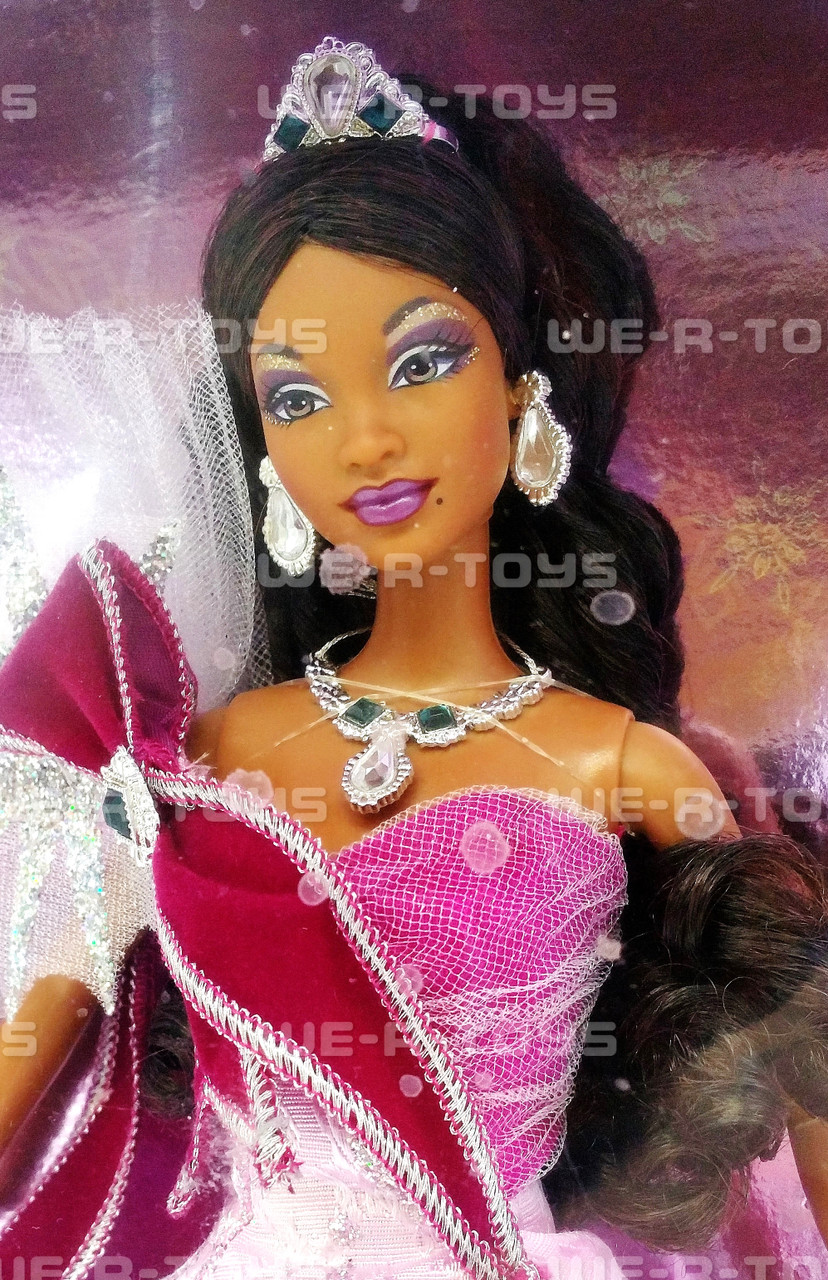 2005 Holiday African American Barbie Doll by Bob Mackie Mattel #H0178