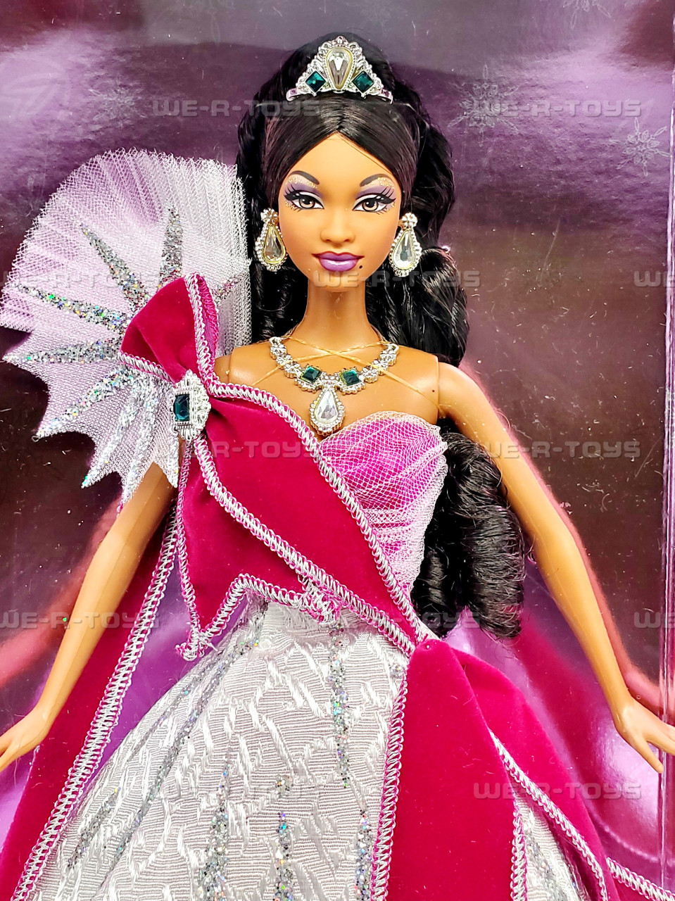 2005 Holiday Barbie Doll African American by Bob Mackie Mattel