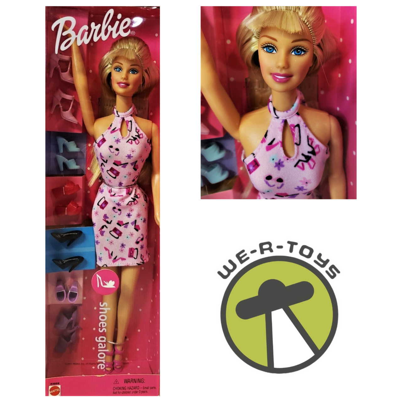 Barbie shoes and sale dress