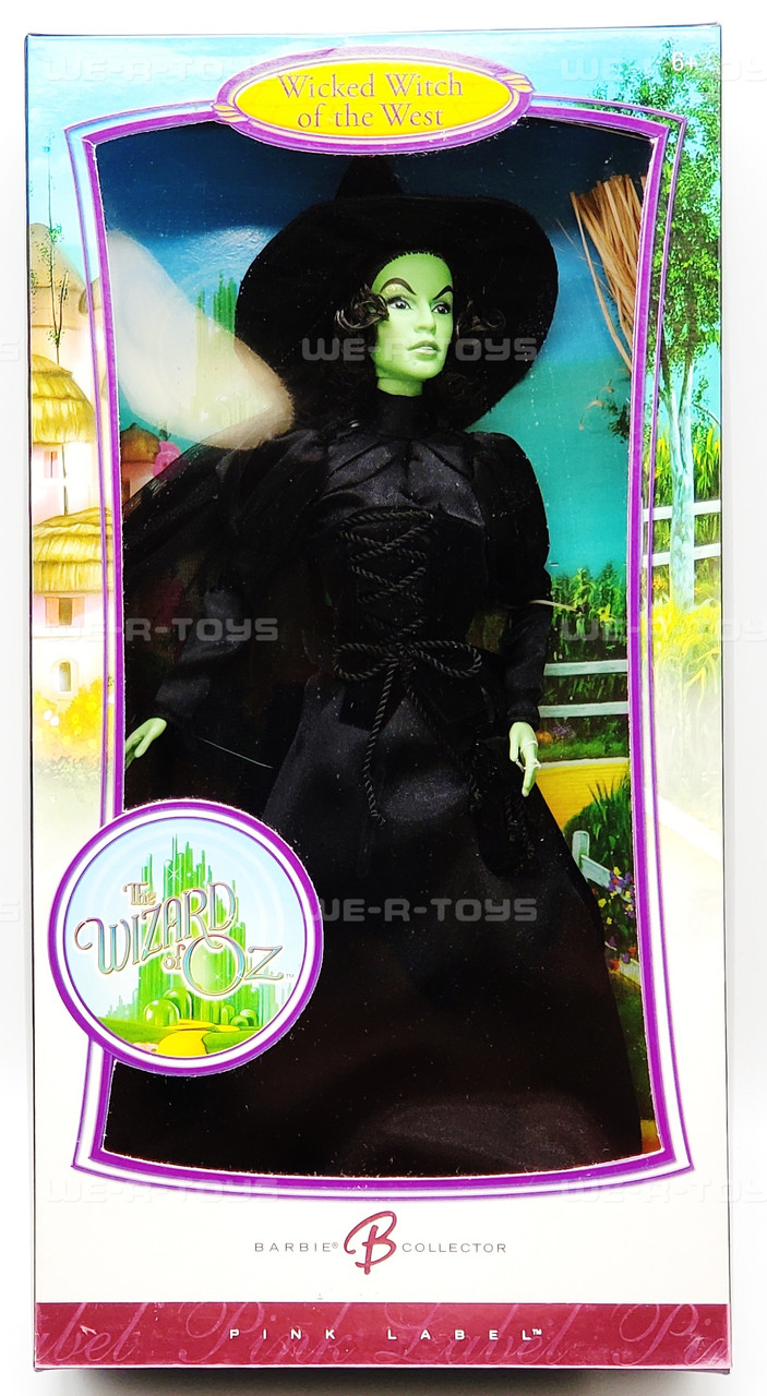 Wicked Witch of the West Barbie The Wizard of Oz Pink Label 2006 Mattel  K8685