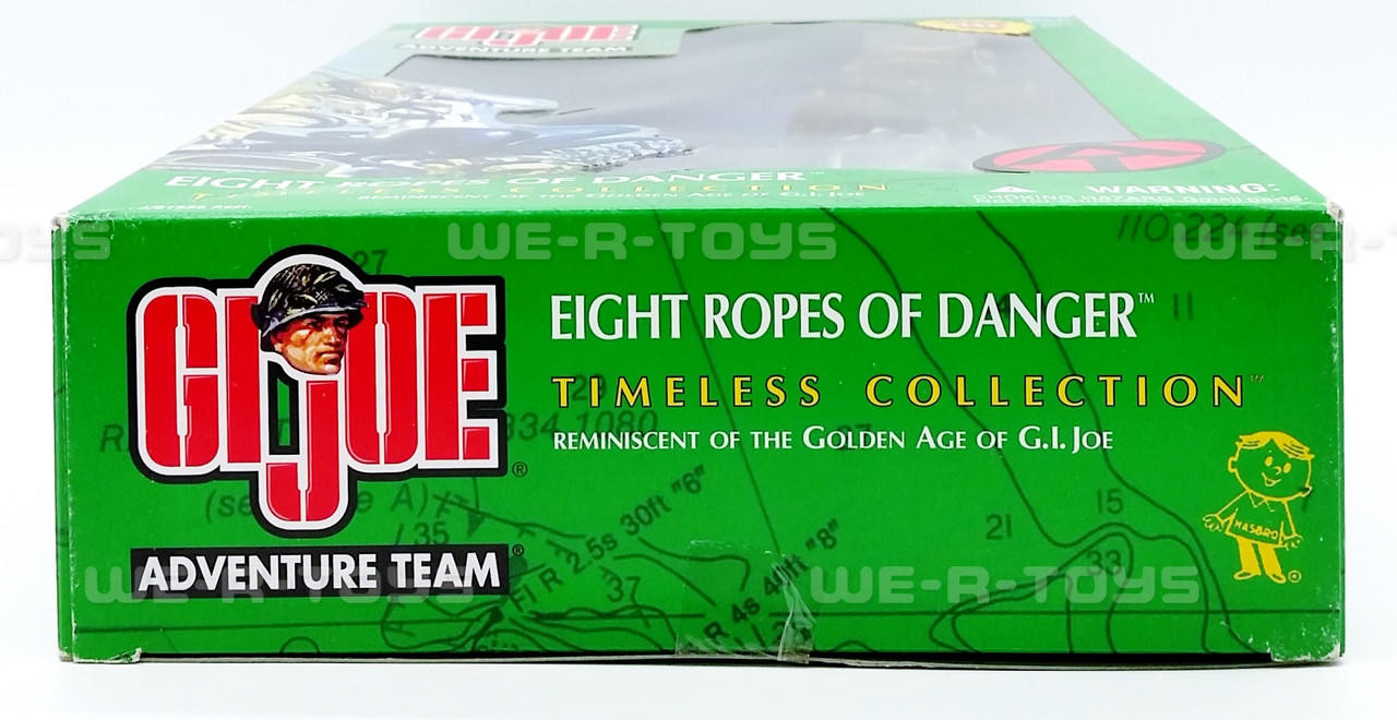 GI Joe Adventure Team Eight Ropes of Danger with Kung Fu