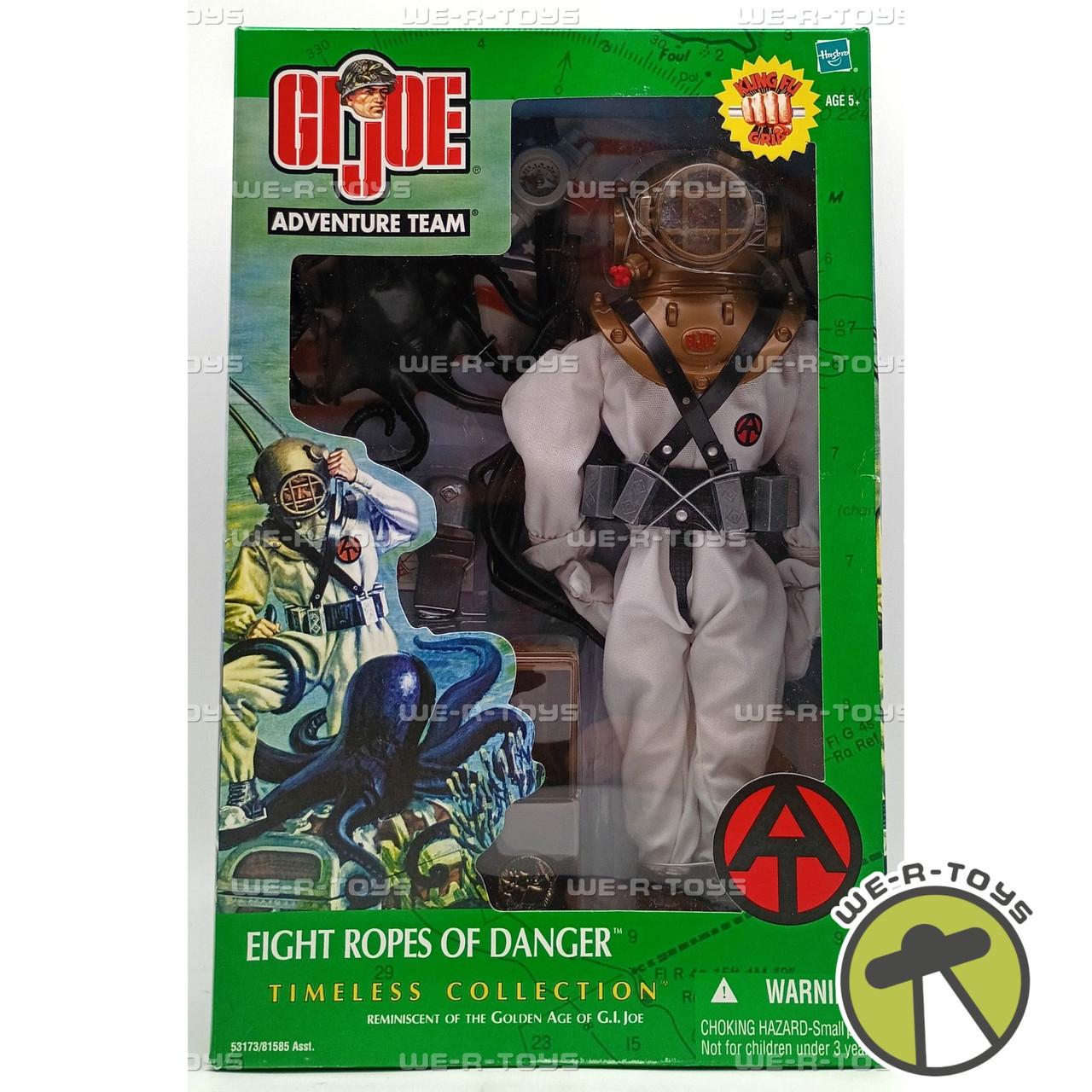 GI Joe Adventure Team Eight Ropes of Danger with Kung Fu Grip 2002