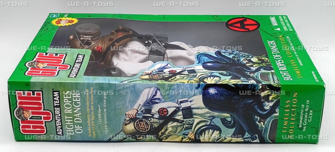 GI Joe Adventure Team Eight Ropes of Danger with Kung Fu Grip 2002