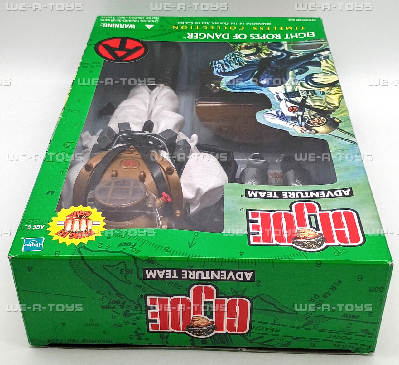 GI Joe Adventure Team Eight Ropes of Danger with Kung Fu Grip 2002