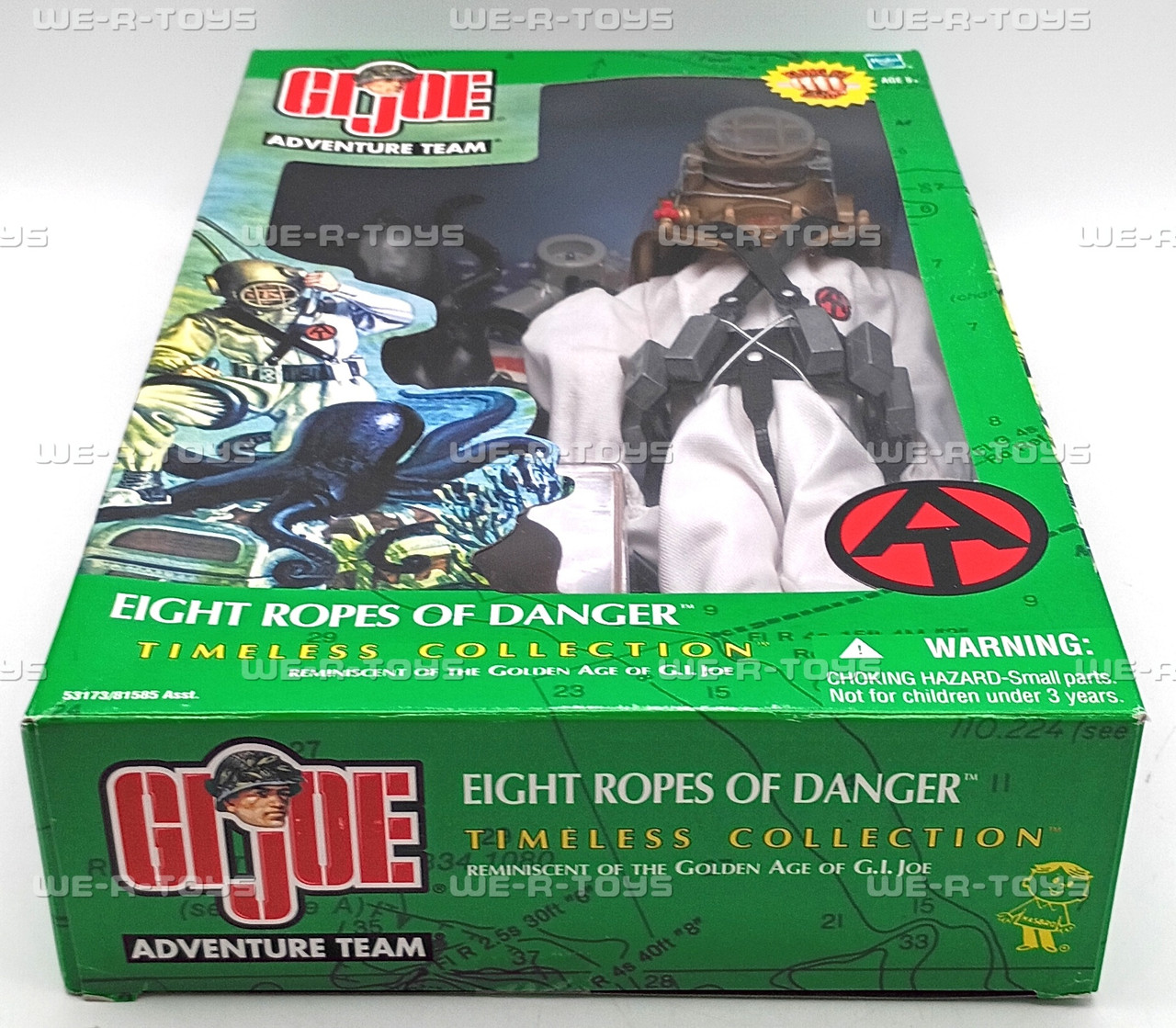 GI Joe Adventure Team Eight Ropes of Danger with Kung Fu Grip 2002