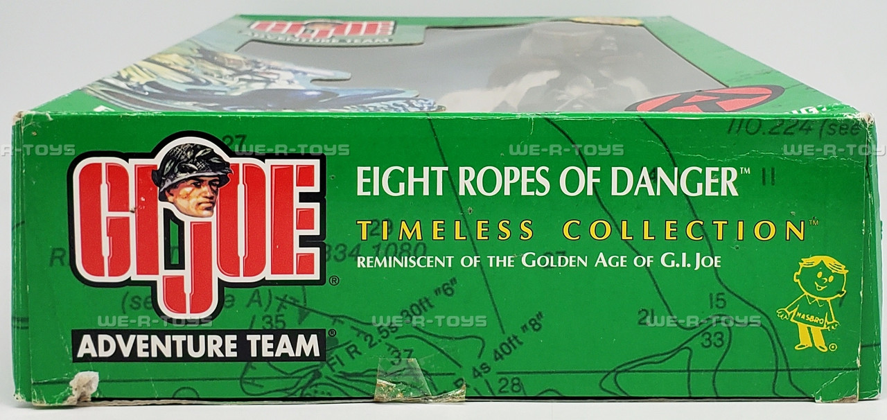 GI Joe Adventure Team Eight Ropes of Danger with Kung Fu Grip 2002