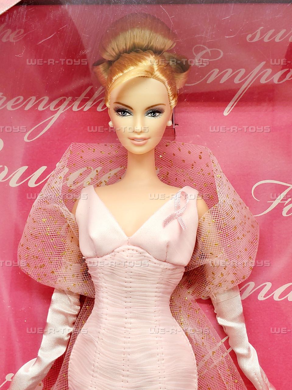 Pink Ribbon Barbie Doll 2006 Pink Label Mattel J0932 - We-R-Toys