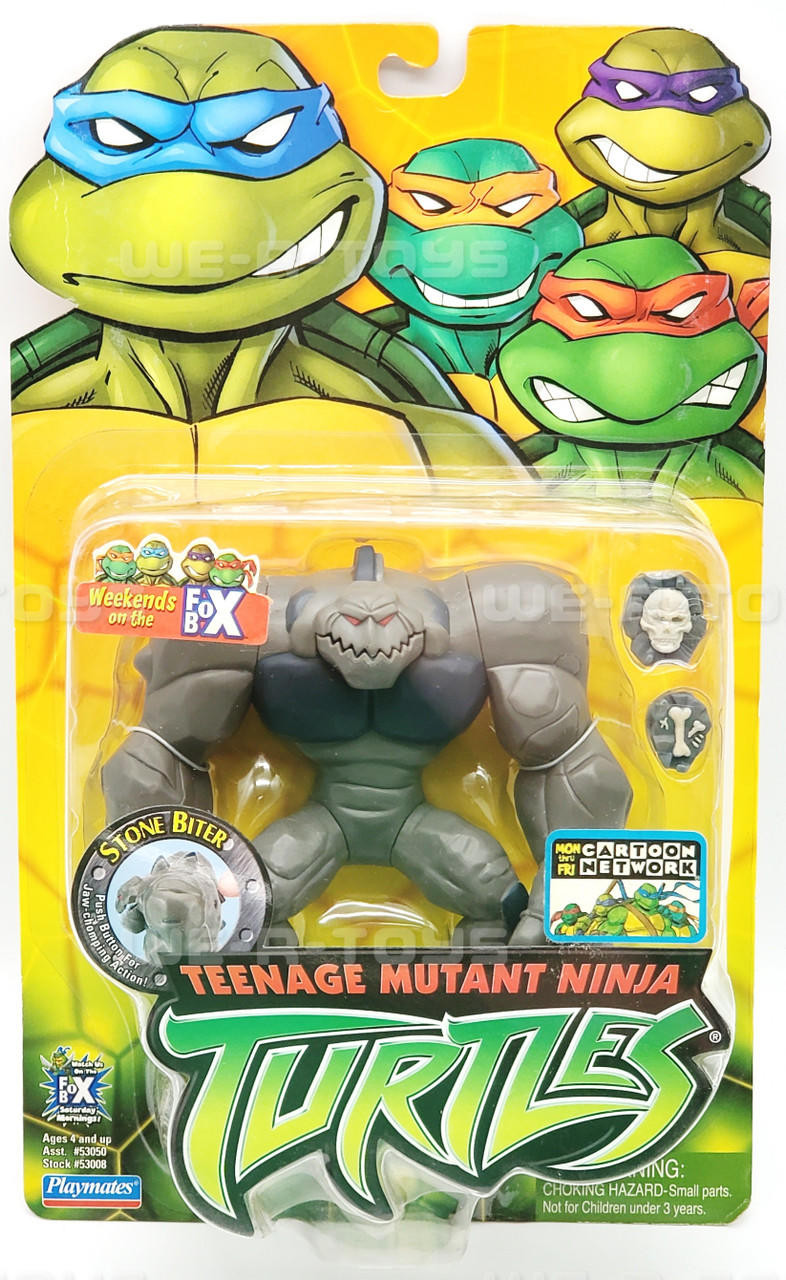 Teenage Mutant Ninja Turtles Stone Biter Action Figures 2004