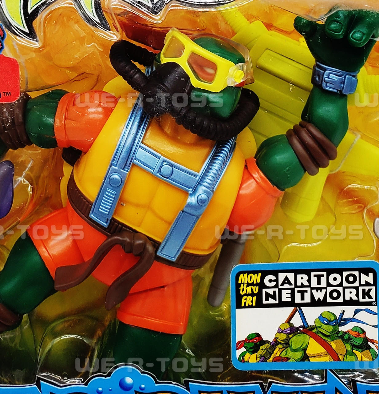 TMNT Deep Divin' Michelangelo Action Figure Playmates 2004 #53073