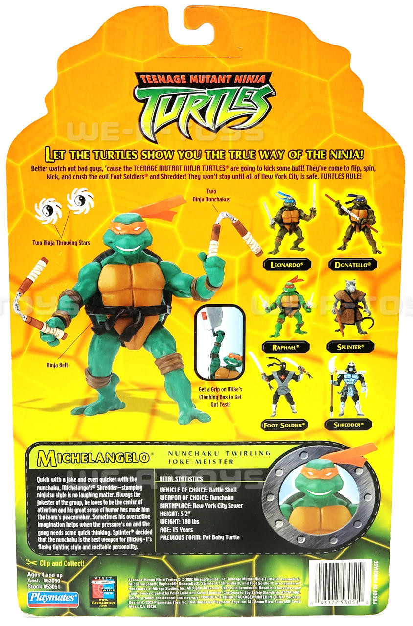 Teenage Mutant Ninja Turtles Michelangelo Action Figures