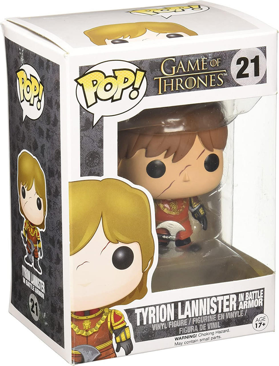 Funko Pop! Game of Thrones 21 Tyrion Lannister in Battle Armor Vinyl Figure  - We-R-Toys