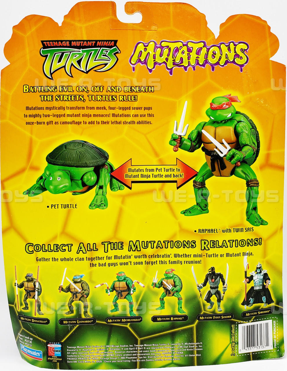 Teenage Mutant Ninja Turtles Mutatin' Raph Action Figure