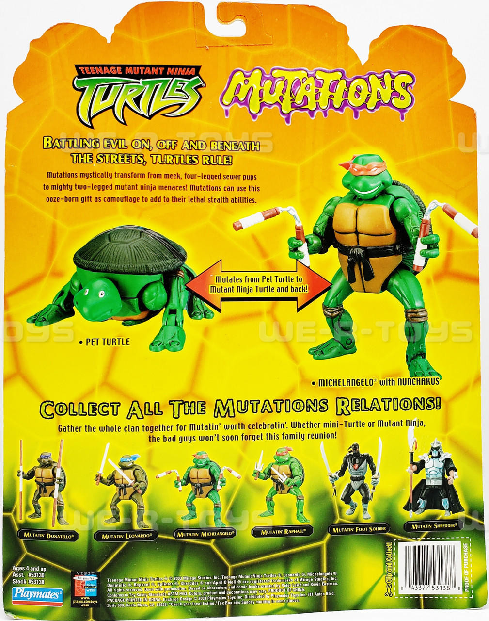 NickALive!: Playmates Toys Reveals Official 'Teenage Mutant Ninja