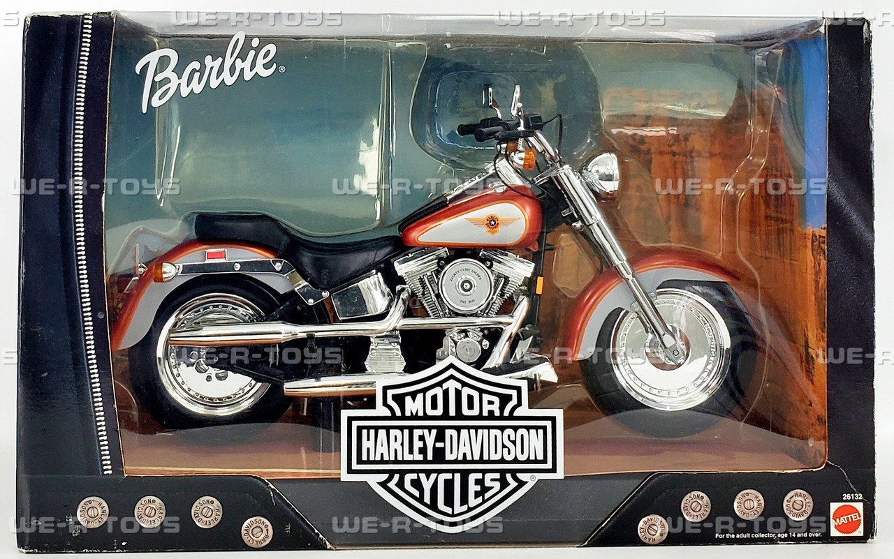Harley Davidson Motorcycle for Barbie Doll 1999 Mattel 26132 - We