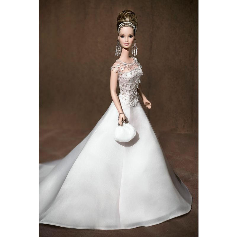 Barbie Badgley Mischka Bride Doll Limited Edition Gold Label