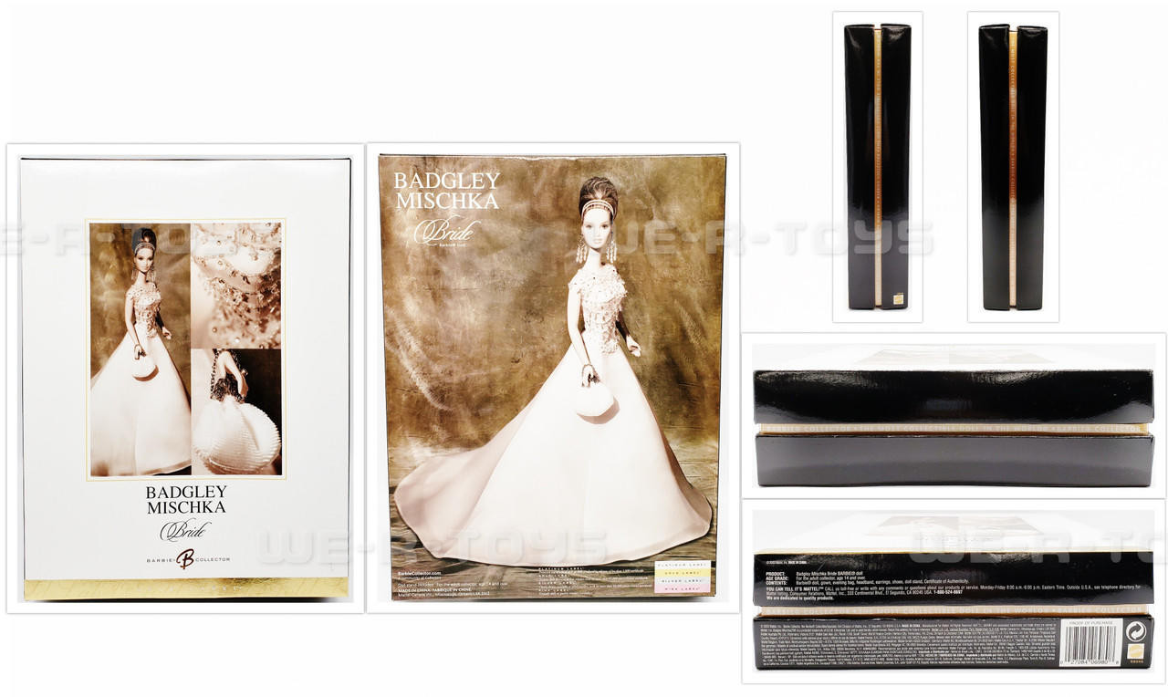 Barbie Badgley Mischka Bride Doll Limited Edition Gold Label