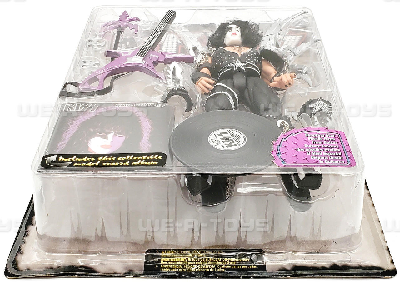 KISS Paul Stanley Ultra Action Figure With Collectible Album 1997 McFarlane  NRFP