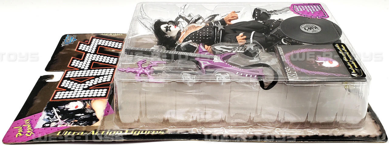 KISS Paul Stanley Ultra Action Figure With Collectible Album 1997 McFarlane  NRFP