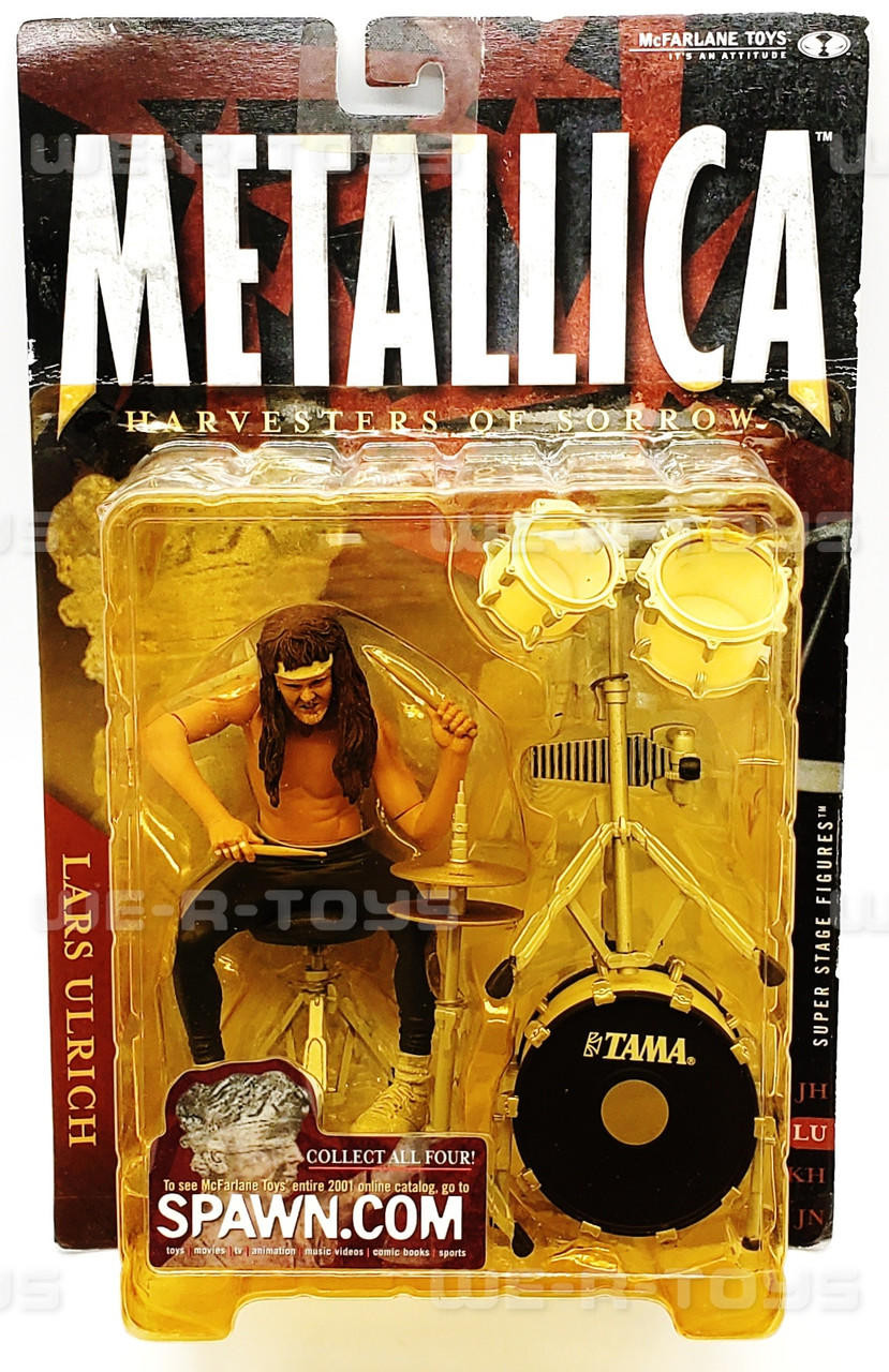 Lars Ulrich Metallica Harvesters of Sorrow Figure 2001