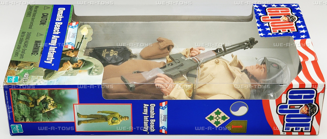 G.I. Joe D-Day Collection Omaha Beach Army Infantry Figure 1st