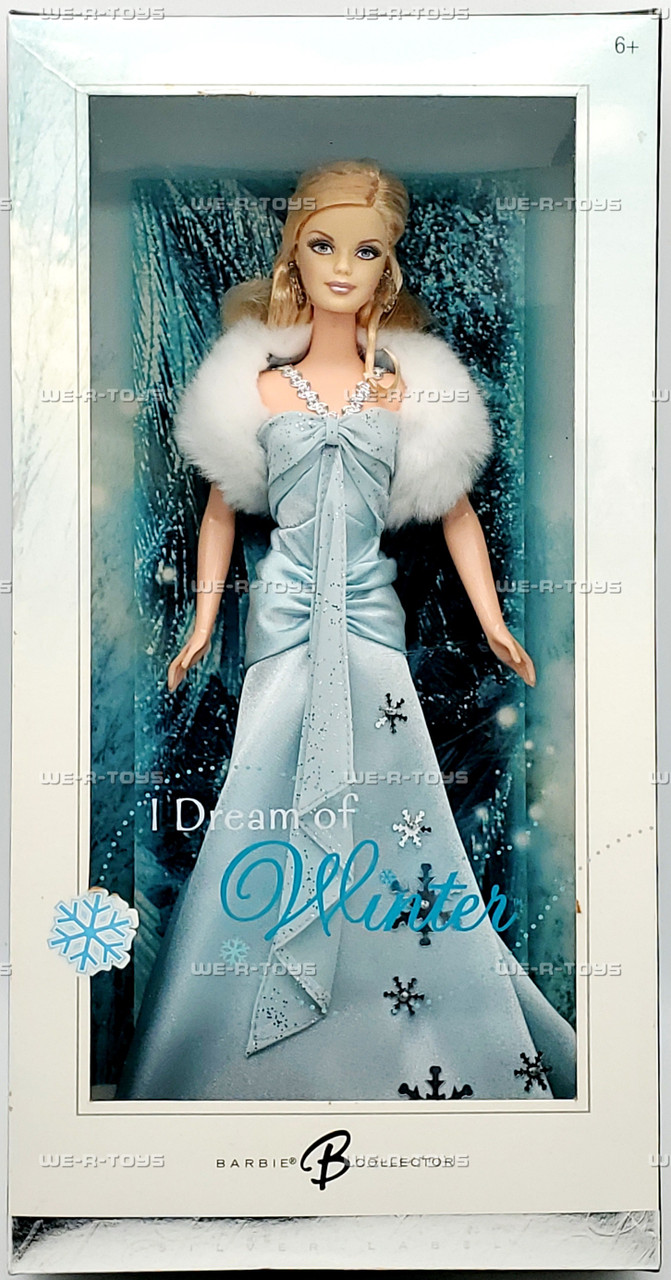 I Dream of Winter Silver Label Barbie Doll 2005 Mattel #J1742
