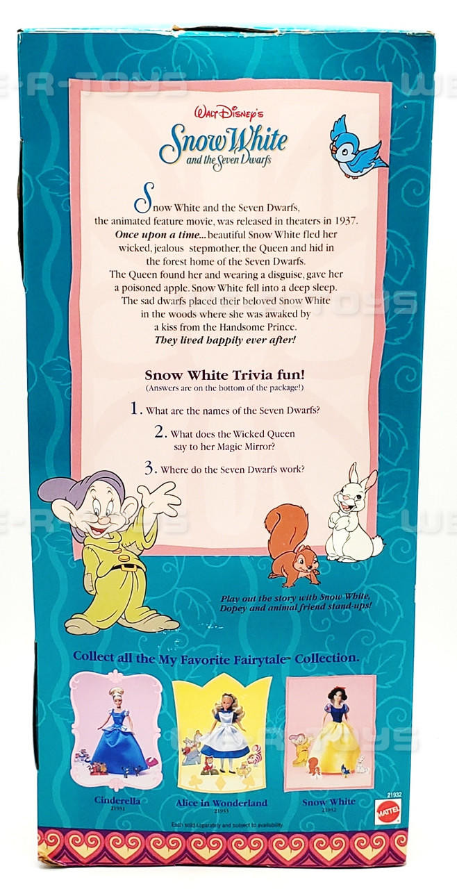 Mattel 1998 Disney's Classic, Alice in Wonderland, Favorite