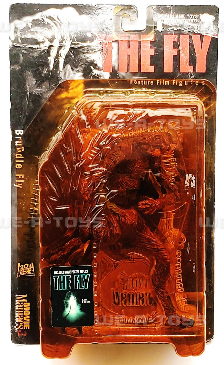 Movie Maniacs Series 3 The Fly Brundle Fly Action Figure