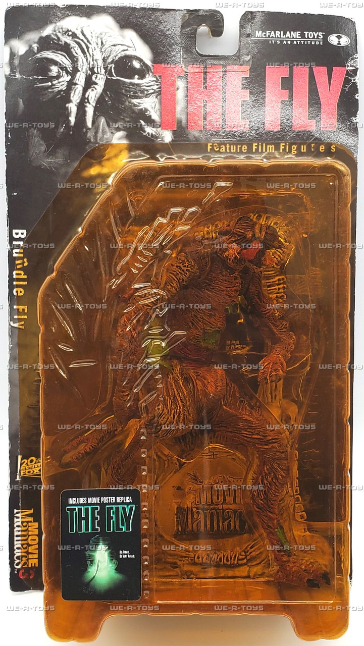 Movie Maniacs Series 3 The Fly Brundle Fly Action Figure 2000