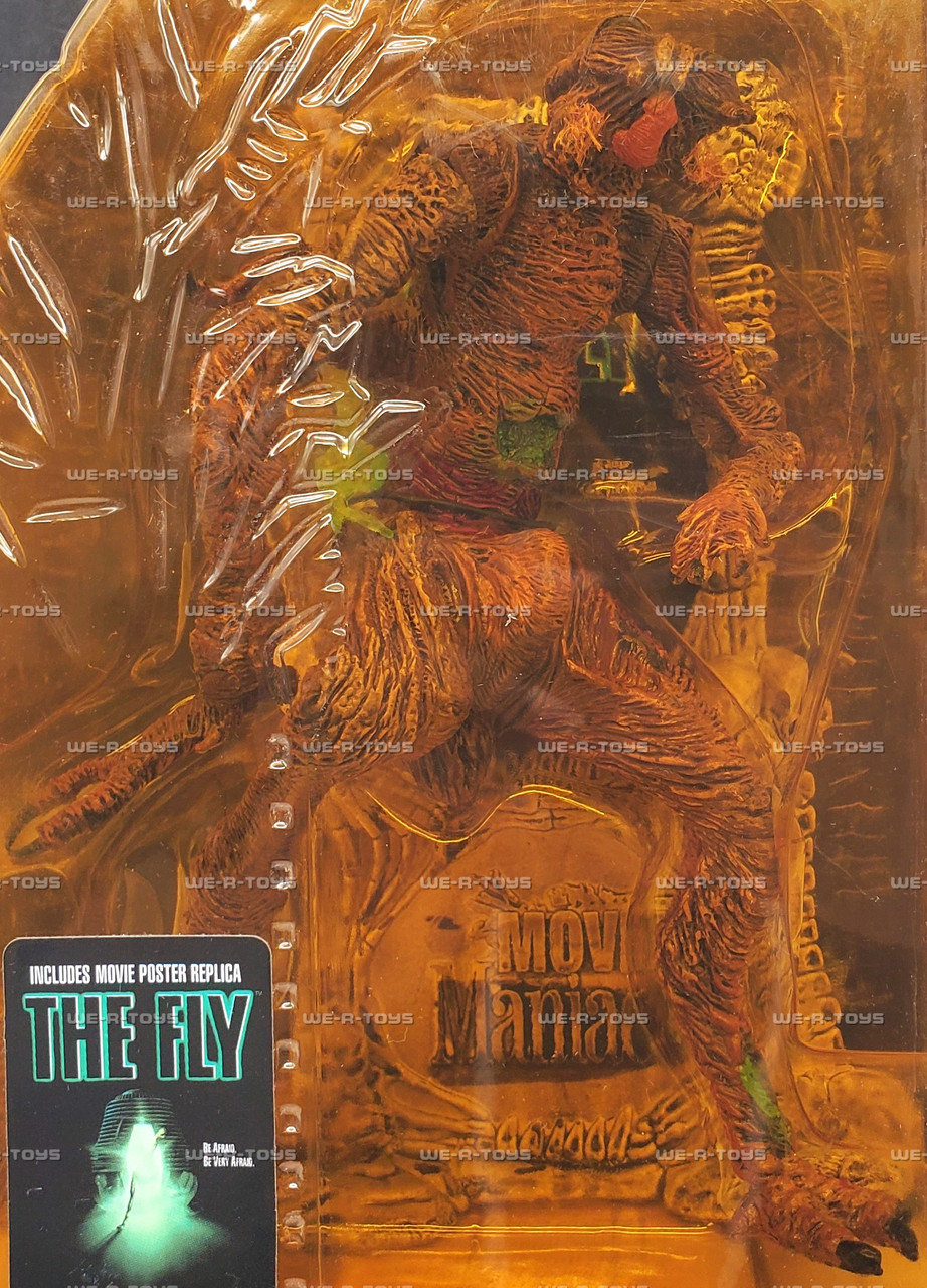 Movie Maniacs Series 3 The Fly Brundle Fly Action Figure 2000