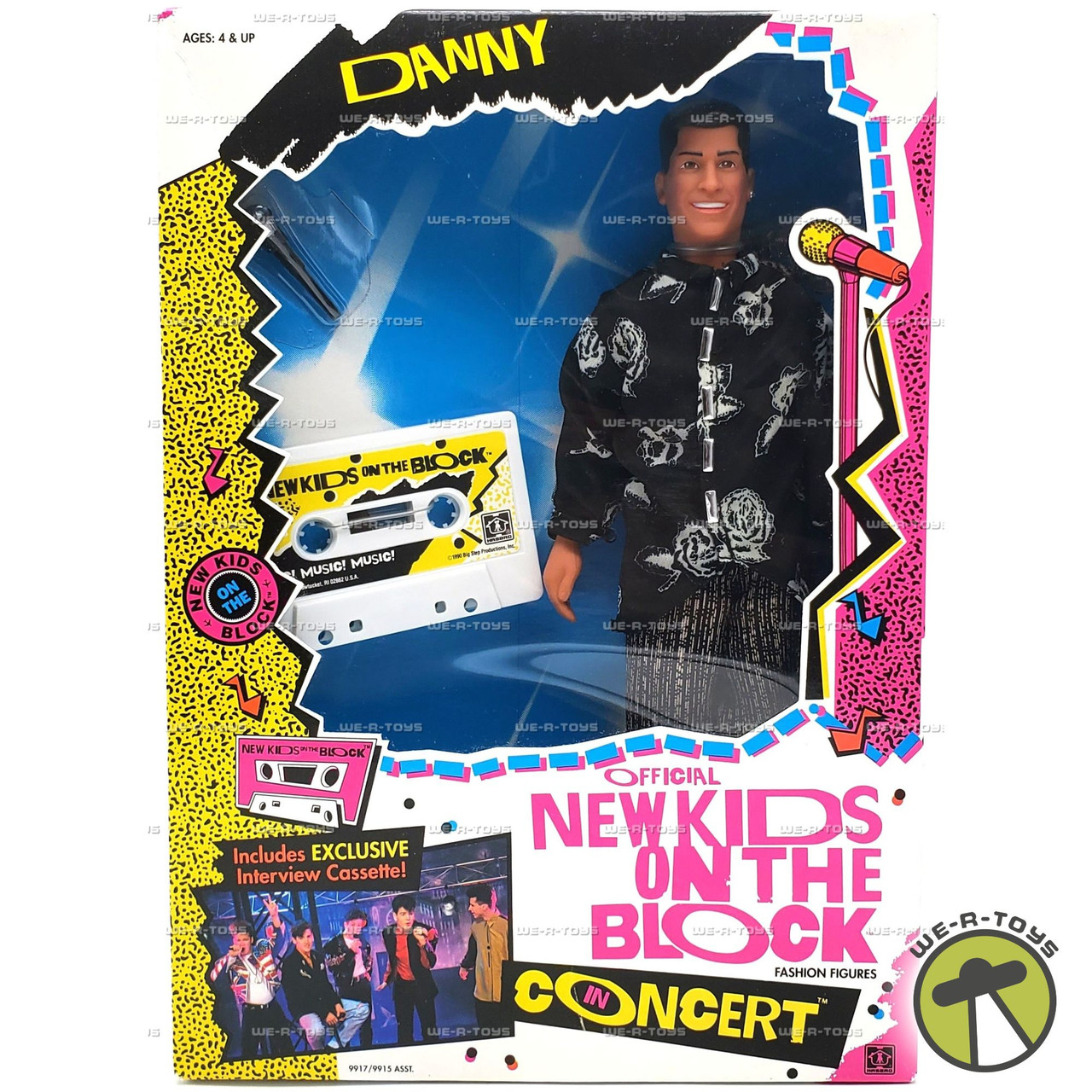 New Kids on the Block in Concert Danny Doll Hasbro 1990 #9917 - We