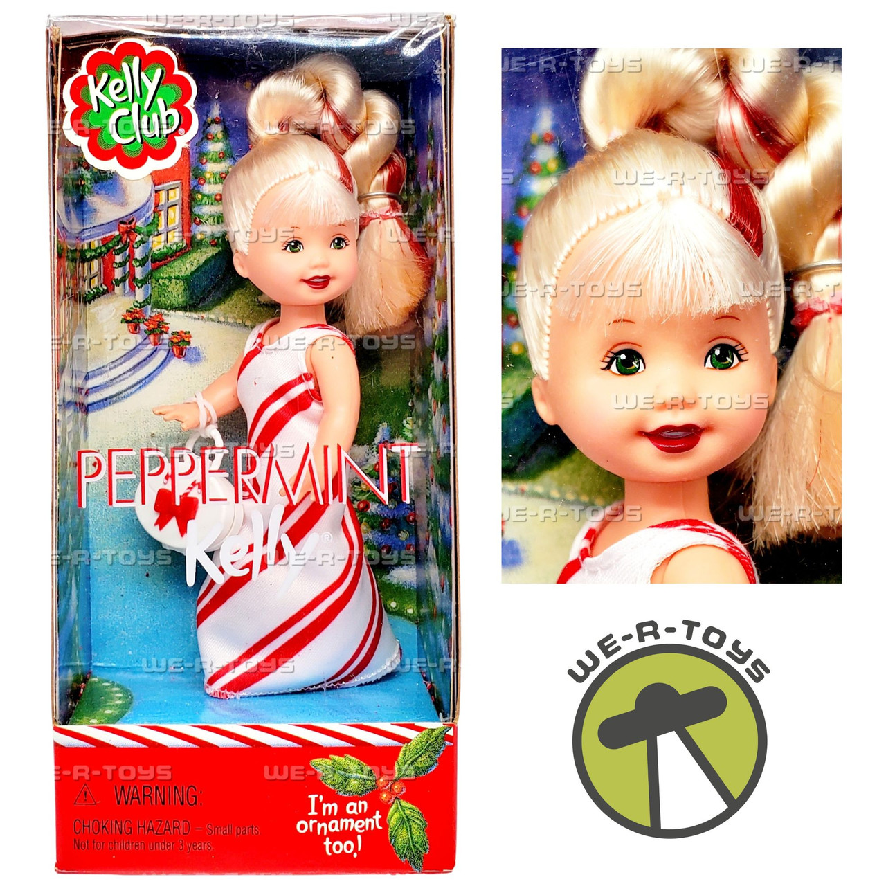 Barbie Kelly Club Peppermint Kelly Doll I'm an Ornament Too! 2001