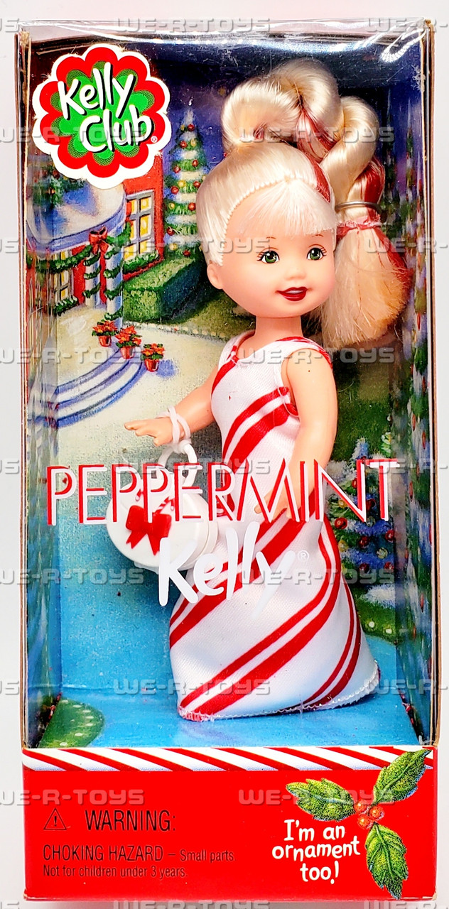 Barbie Kelly Club Peppermint Kelly Doll I'm an Ornament Too! 2001