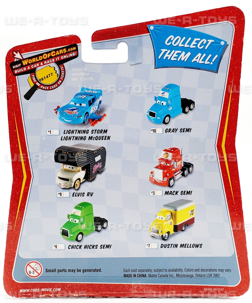 Disney Pixar The World of CARS Race O Rama Mega Size #9