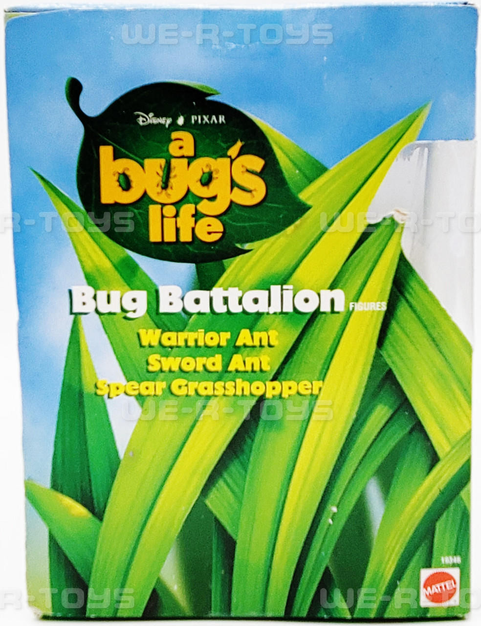 Disney Pixar Bug's Life Bug Battalion 3 Figures Mattel 1998 #19346 NEW